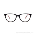 Nice Looking Butterfly Shape Frame Top Quality Round Acetate Eyeglasses For Women